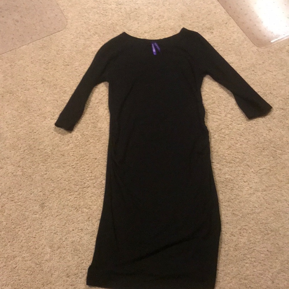 Seraphine xs/s Black maternity dress sz 2